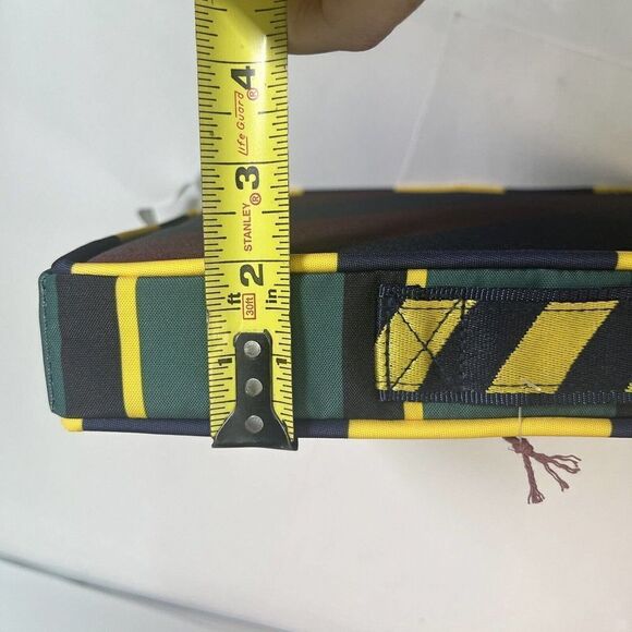 Rowing Blazer x Target Seat Cushion Rugby Striped Stadium Bleachers 15”x2”x15” - Picture 4 of 13